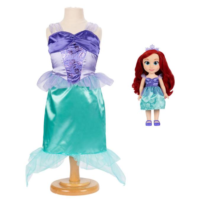 Disney The Little Mermaid Ariel doll + costume 38cm 2909