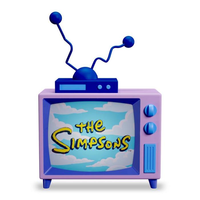 The Simpsons TV lamp 49131